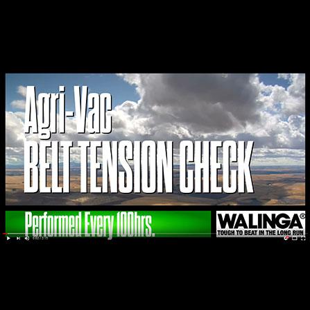 Belt Tension Video
