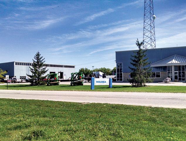Walinga EE. UU. construye unidades para forraje en Wayland, Michigan